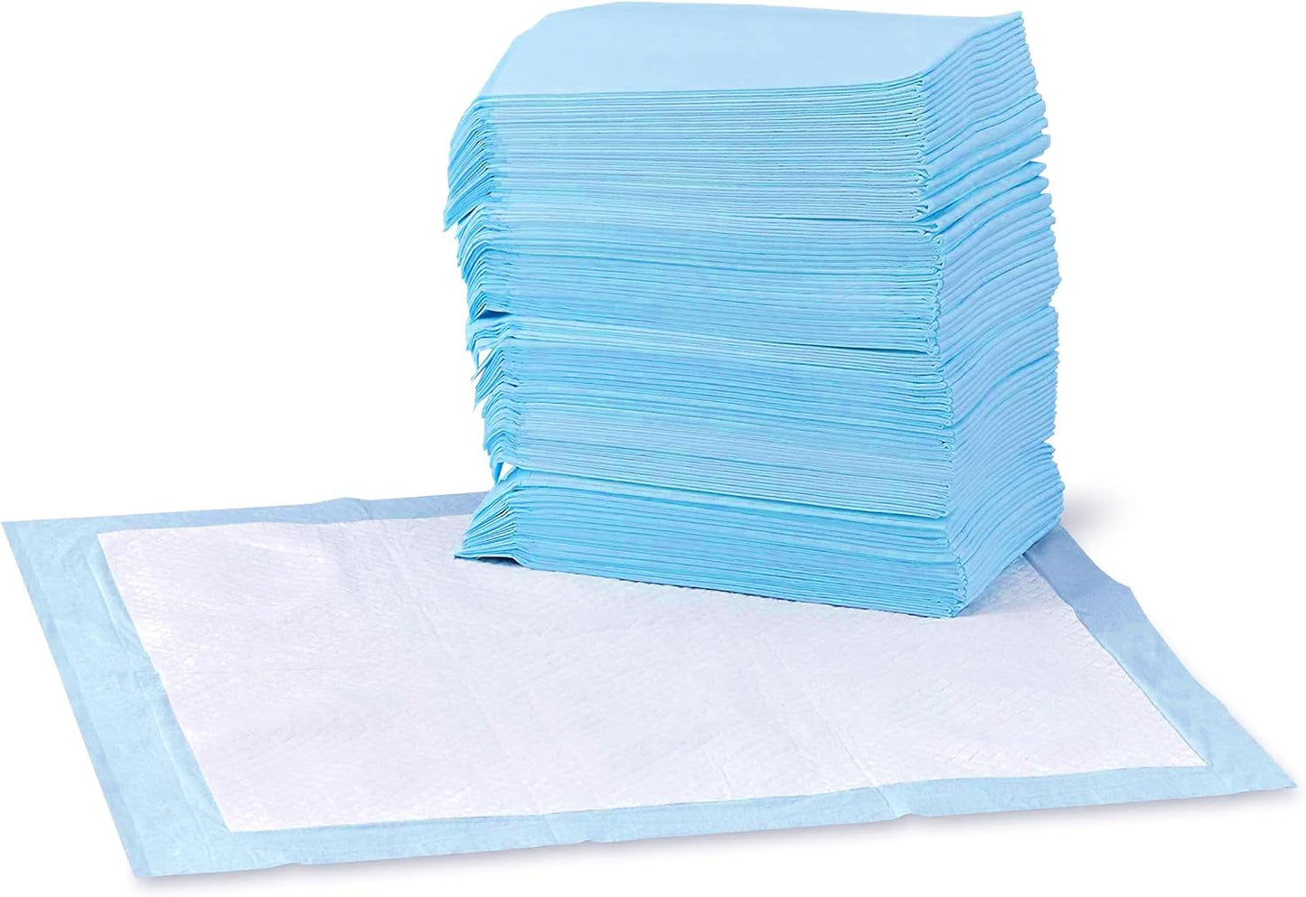 Dog and Puppy Pee Pads with Leak-Proof Quick-Dry Design for Potty Training, Standard Absorbency, Regular Size, 56 X 56 Cm - Pack of 100