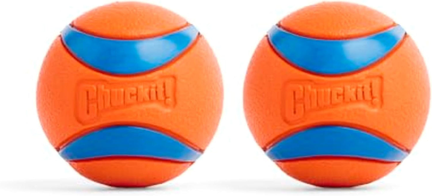 17001 2.5-Inch Ultra Ball 2 Pack, Medium, Orange/Blue