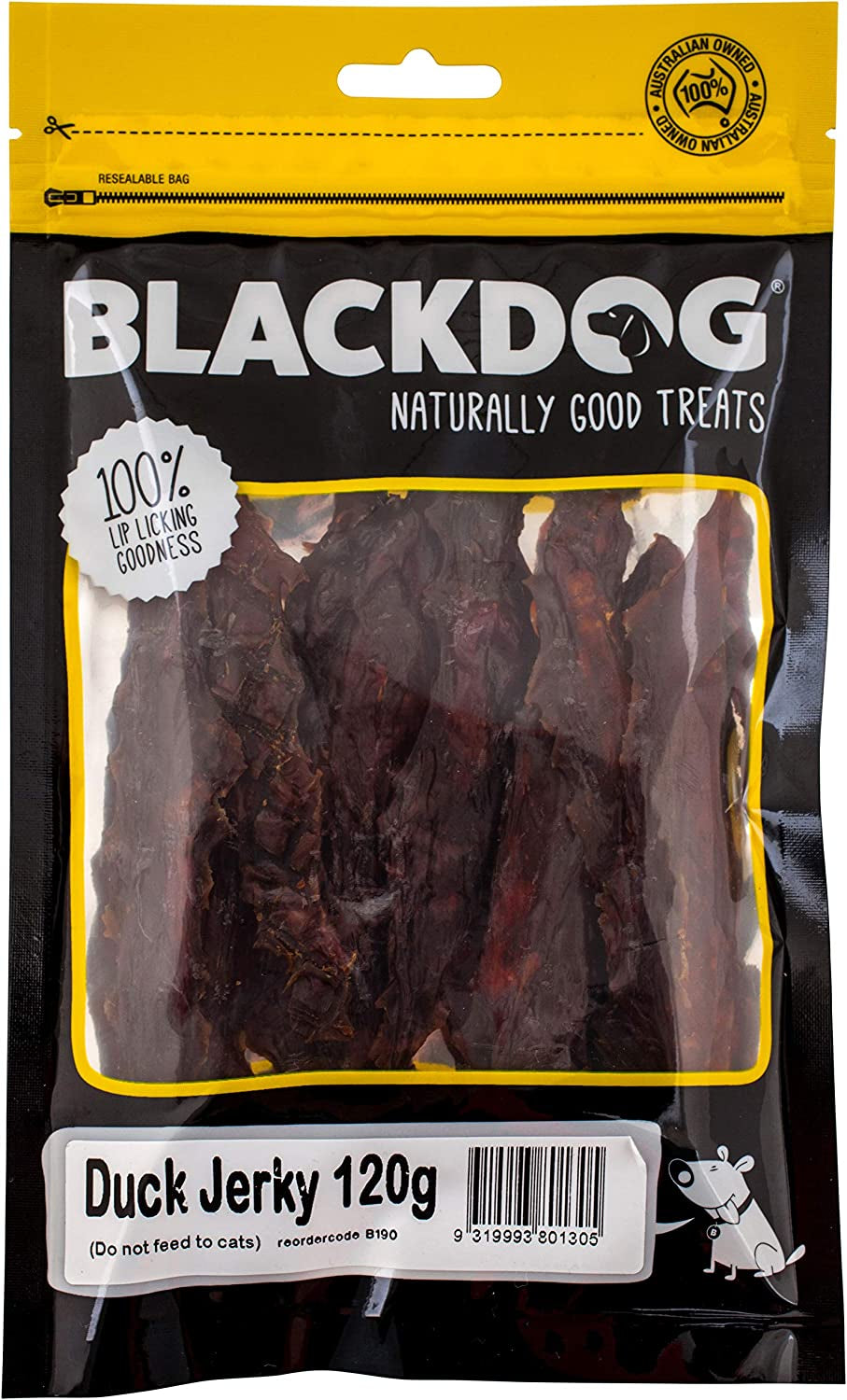 DUCK JERKY 120G