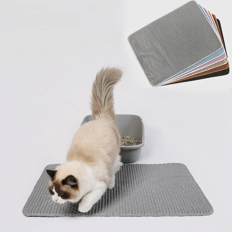 EVA Double Layer Cat Litter Mat