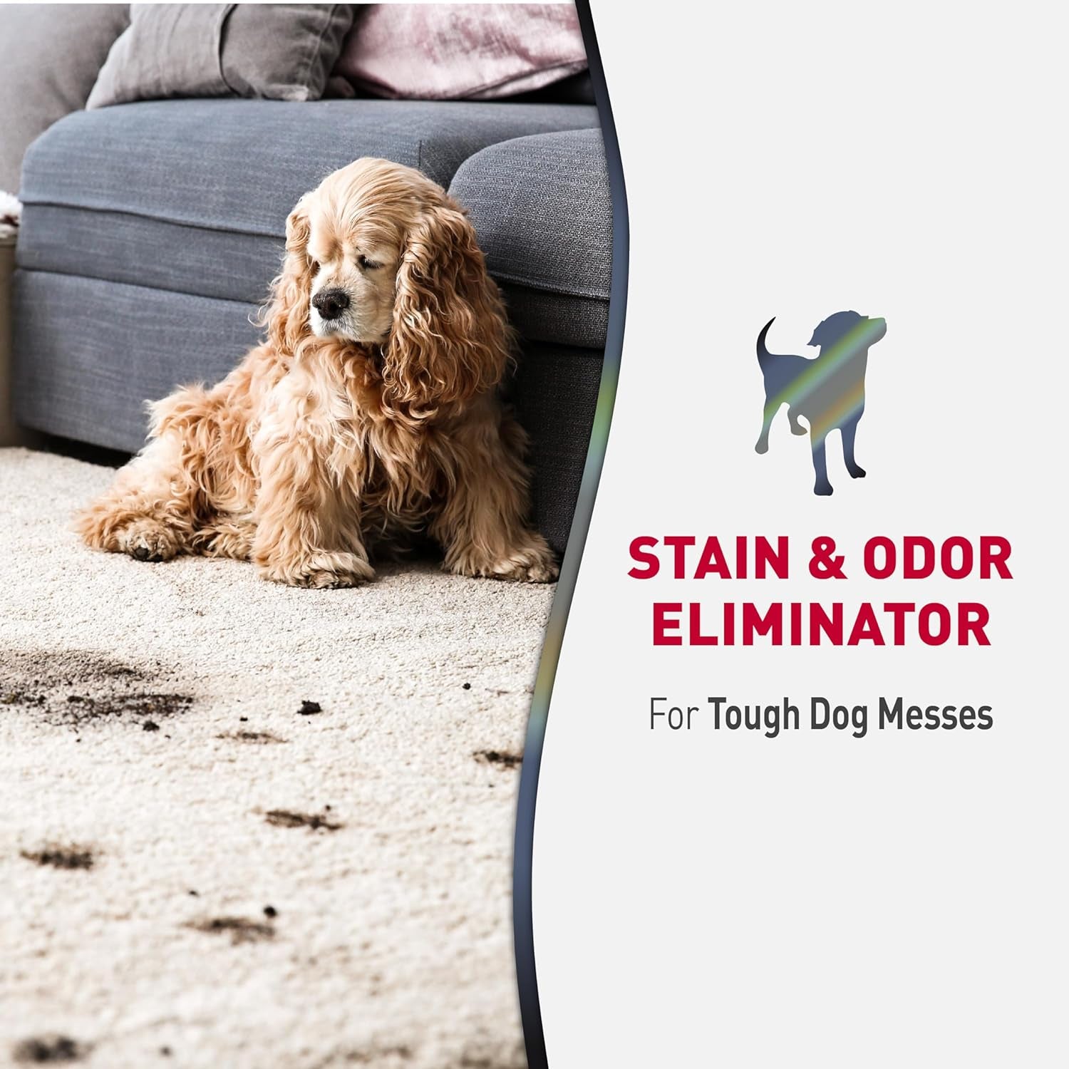 Nature’S Miracle Advanced Dog Stain and Odour Eliminator, Sunny Lemon Scent, 946Ml, Severe Mess Enzymatic Formula, Pet Urine Destroyer, Multi-Surface Cleaner - Use on Carpet & Furniture, Trigger Spray