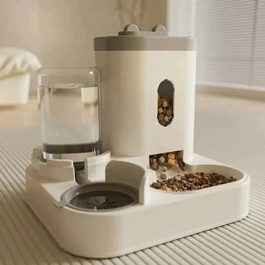 Pet Auto Feeder Water Fountain