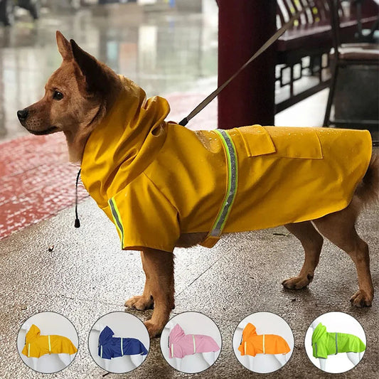 Corgi Cloak Style Dog Raincoat